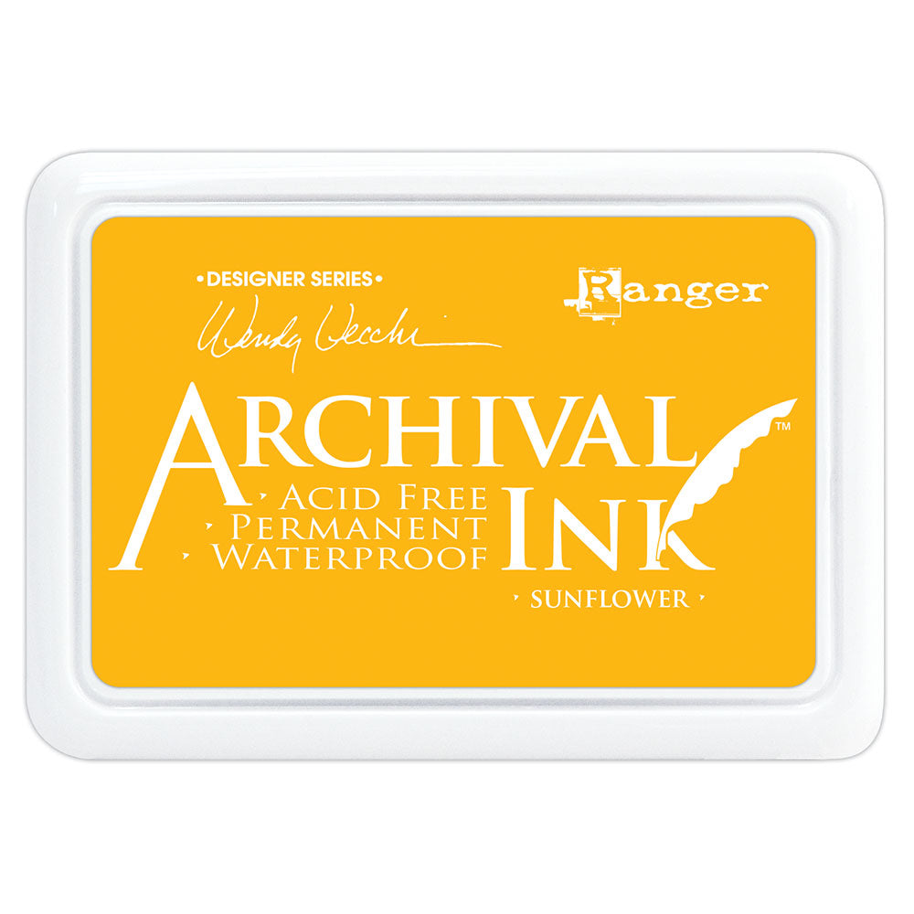 Archival Ink Pad - Sunflower (Wendy Vecchi)