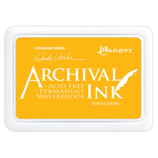 Archival Ink Pad - Sunflower (Wendy Vecchi)