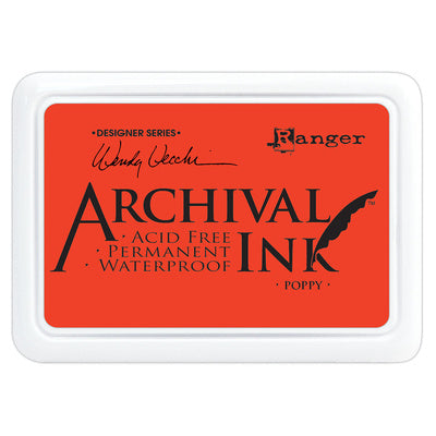 Archival Ink Pad - Poppy (Wendy Vecchi)
