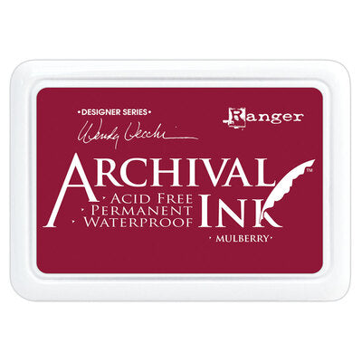 Archival Ink Pad - Mulberry (Wendy Vecchi)