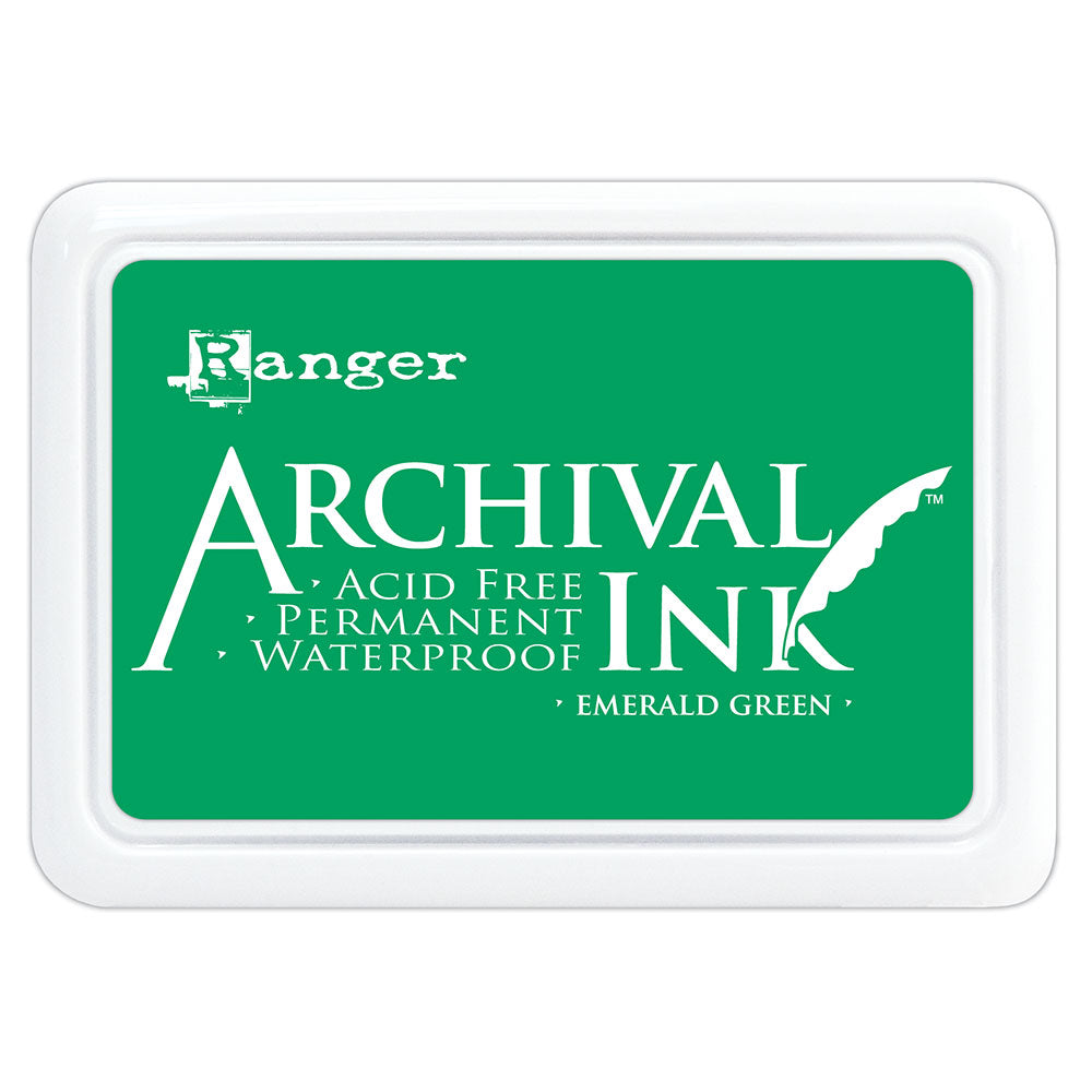 Archival Ink Pad - Emerald Green