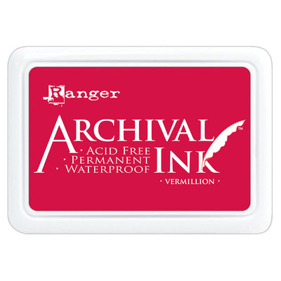 Archival Ink Pad - Vermillion