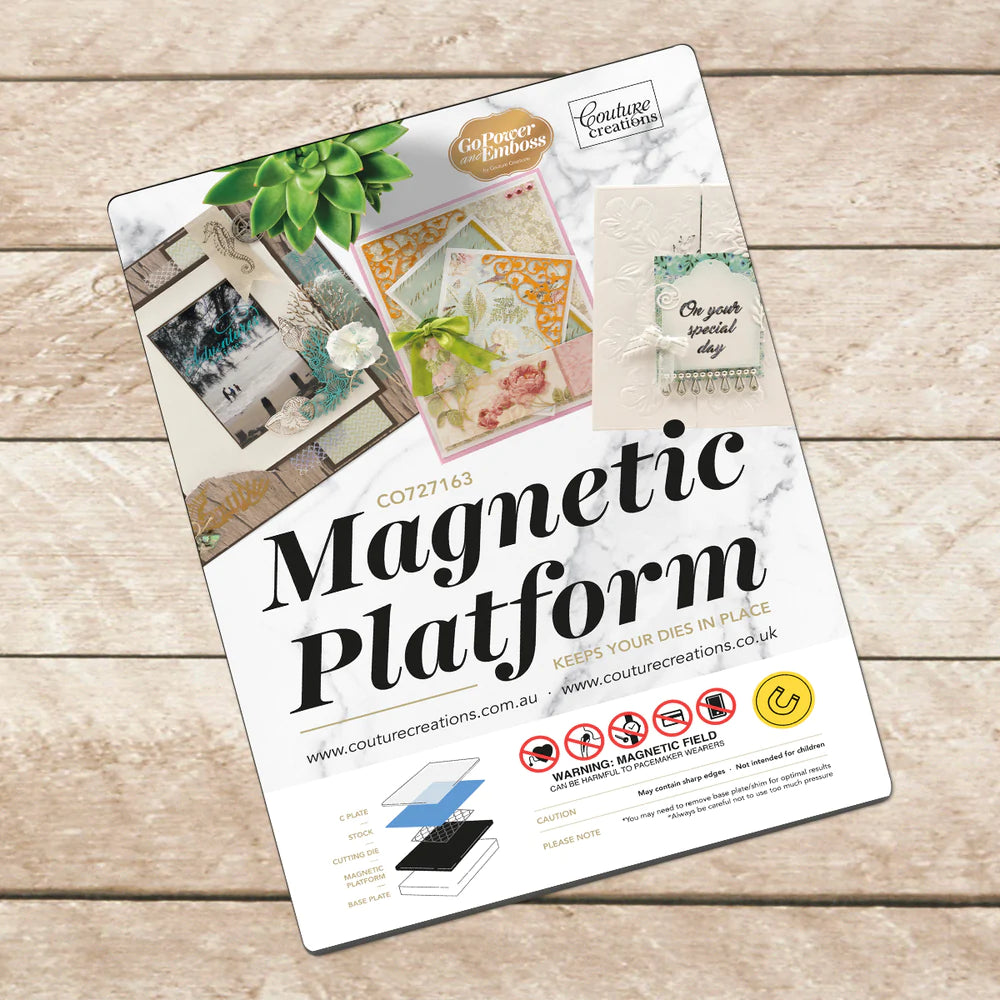 GoPower & Emboss - A4 magnetic platform