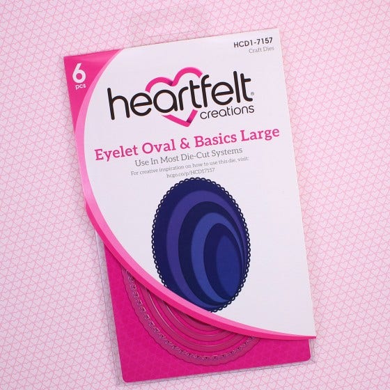 Eyelet Oval & Basics Large Die