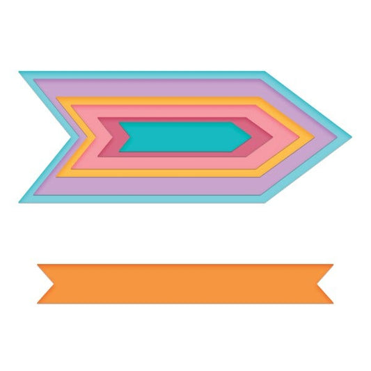 Arrows and Banner Die