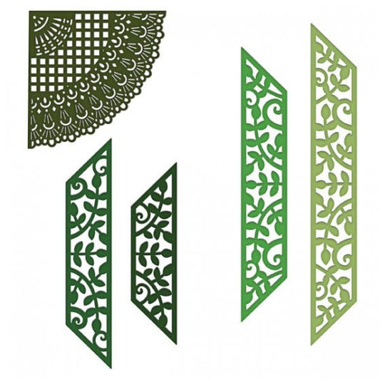 Frame a Card Leafy Borders Die