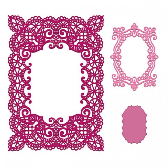 Eyelet Lace Frames Die
