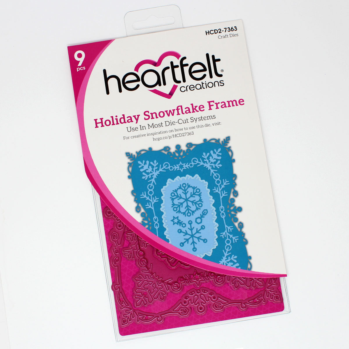 Holiday Snowflake Frame Die