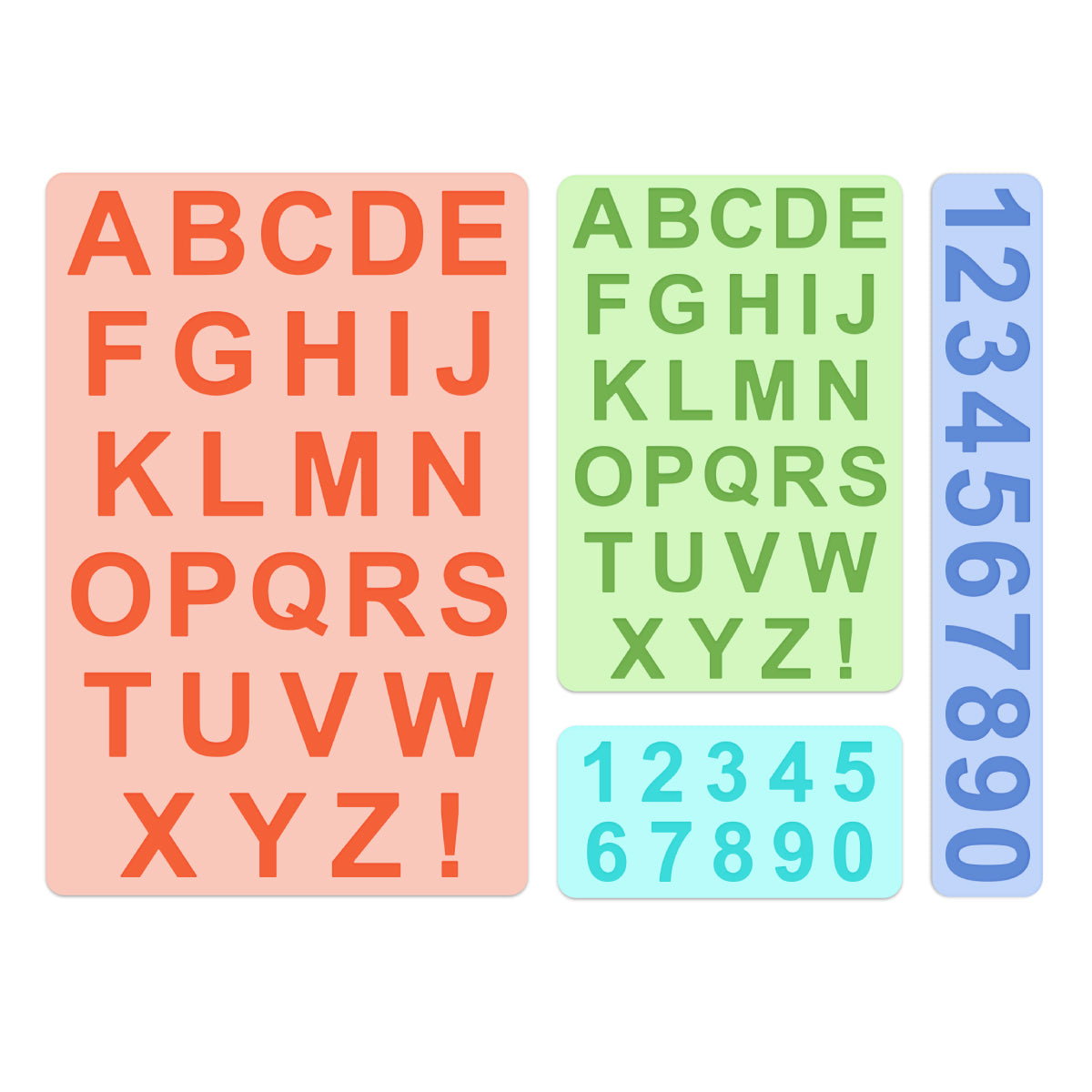 Letters and Numbers Die