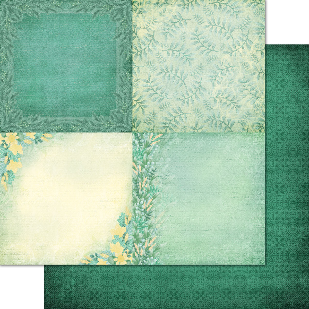 Seasonal Wreath Paper Collection