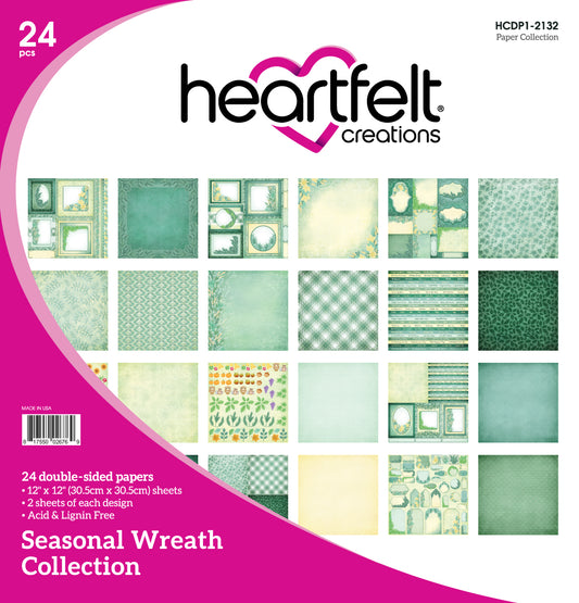 Seasonal Wreath Paper Collection