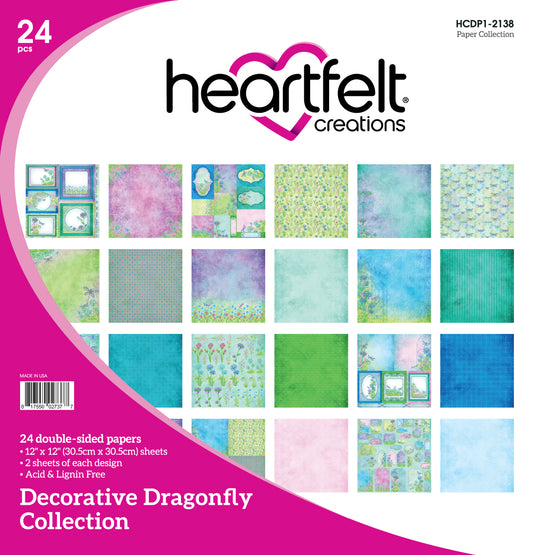 Decorative Dragonfly Paper Collection