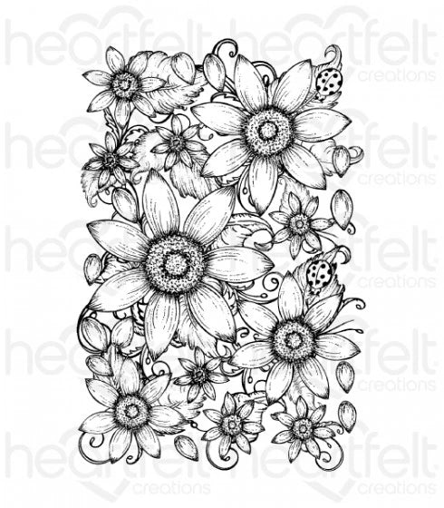 Classic Sunflower Cling Stamp Set