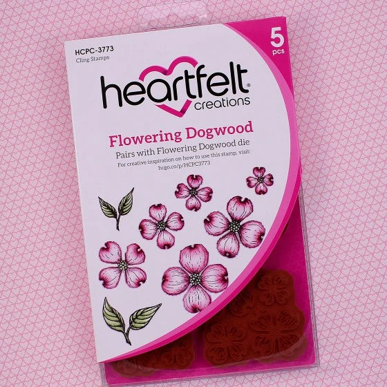 Flowering Dogwood Cling Stamp Set
