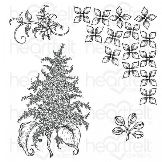 Lush Lilac Cling Stamp Set