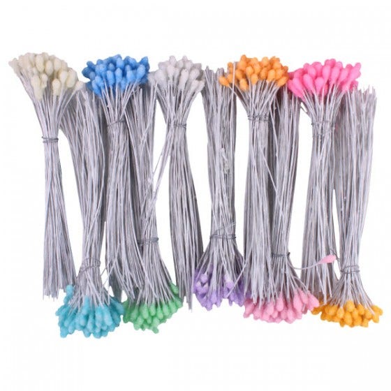 Pastel Bead Stamens-Medium