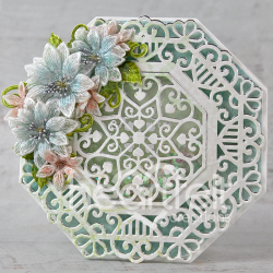 Elegant Hearts Centerpiece Die