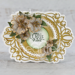 For My Friend Sentiments Cling Stamp Set