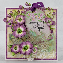 For My Friend Sentiments Cling Stamp Set
