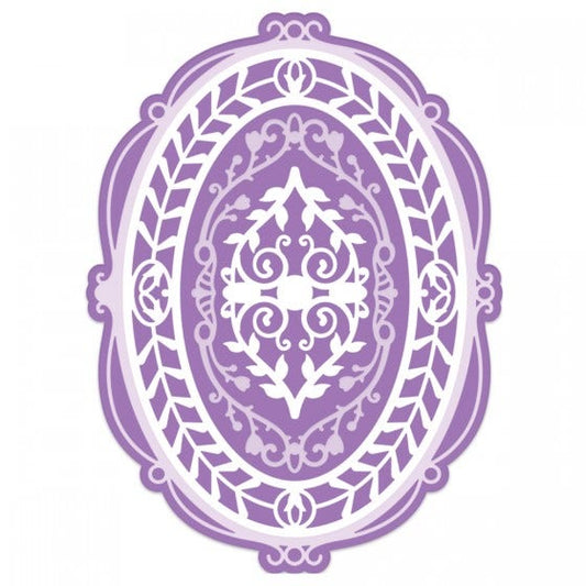 Simply Classic Oval Frame Die