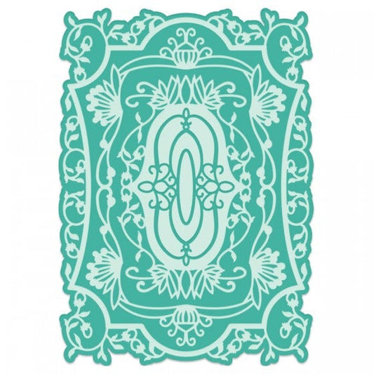 Fancy Classic Rectangle Frame Die
