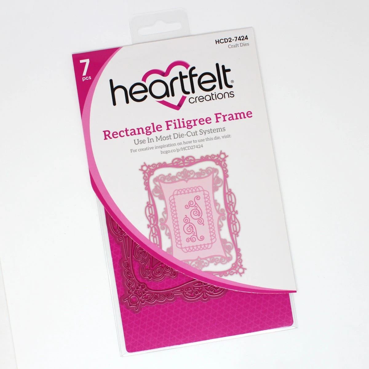 Rectangle Filigree Frame Die