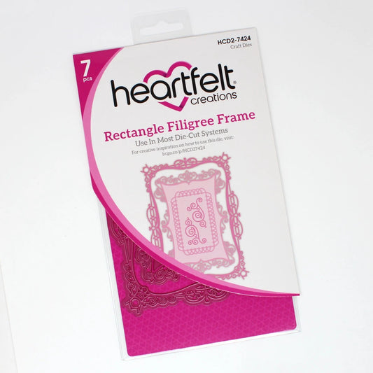 Rectangle Filigree Frame Die