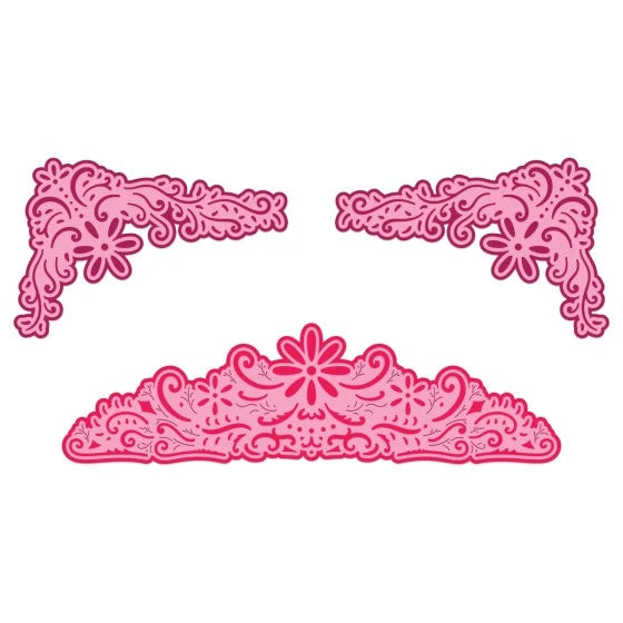 Delicate Daisy Corner & Border Die