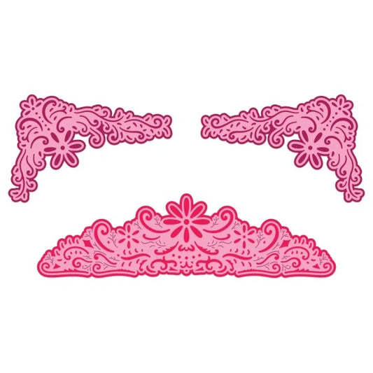 Delicate Daisy Corner & Border Die