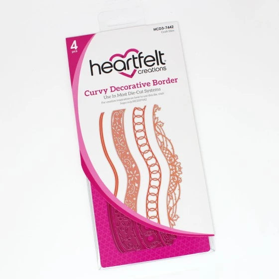 Curvy Decorative Border Die