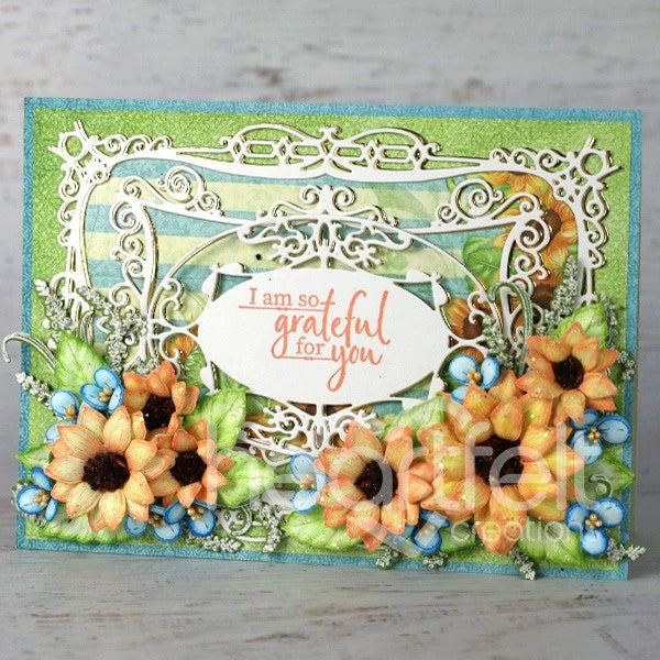 Rectangle Filigree Frame Die