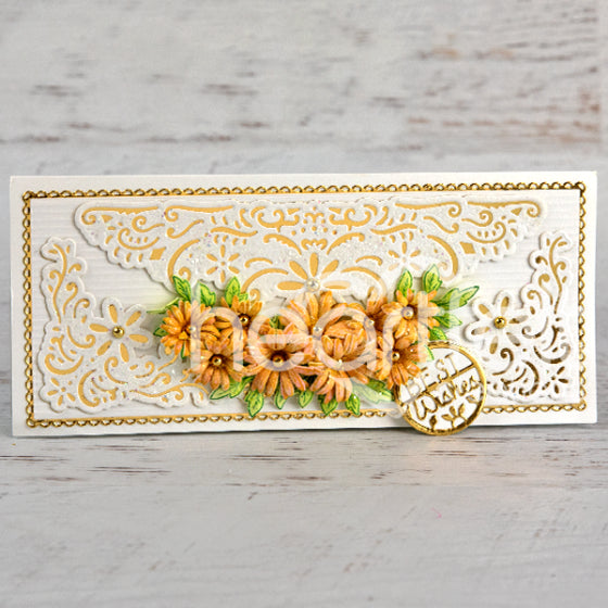Delicate Daisy Corner & Border Die