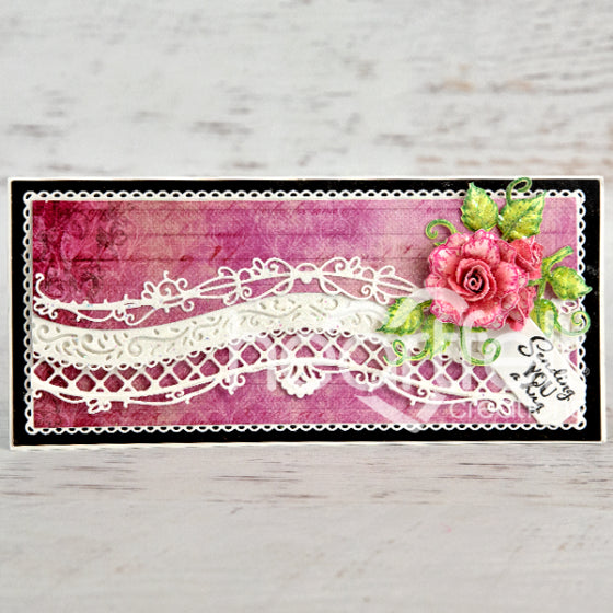 Curvy Decorative Border Die