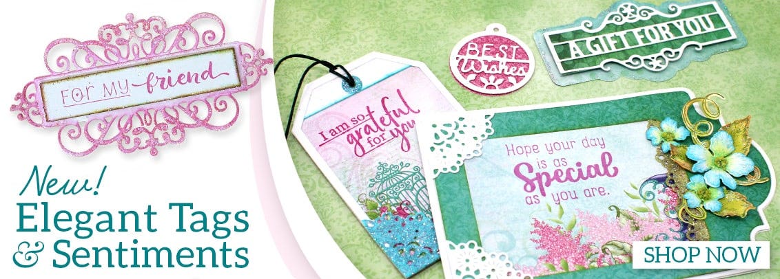 Elegant Tags and Sentiments