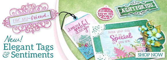 Elegant Tags and Sentiments