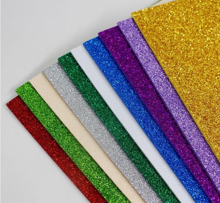 Glitter paper