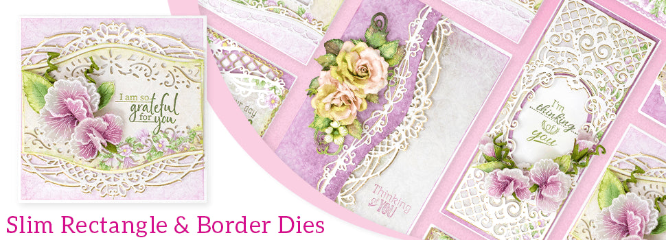 Slim Rectangle & Border Dies