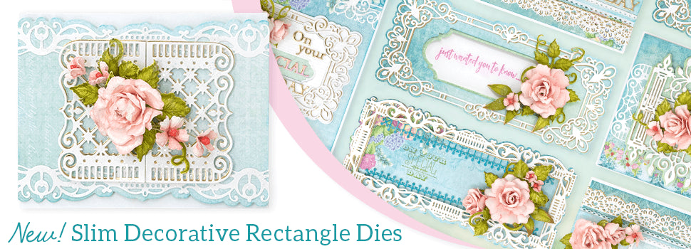 Slim Decorative Rectangle Dies