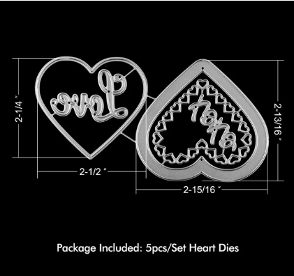 Heart Shaker Die