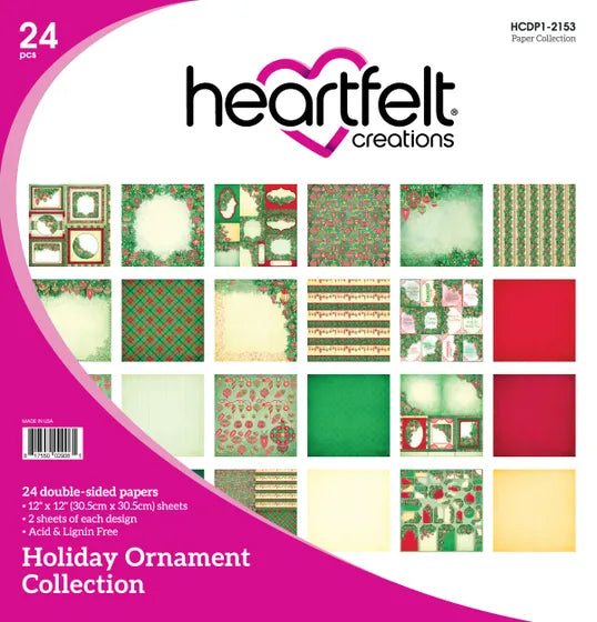 Holiday Ornament Paper Collection