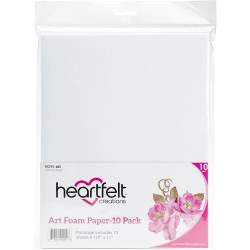 Art Foam Paper - White - 10sheets - 8.5 x 11