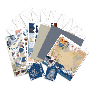 Blues by You Layout and Card Kit