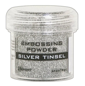 Embossing Powder Tinsel - Silver