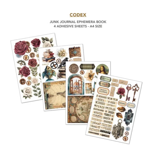Ephemera Book Codex A4 32/Pkg