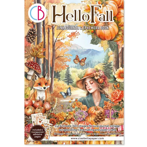 Ephemera Book Hello Fall A4 32/Pkg