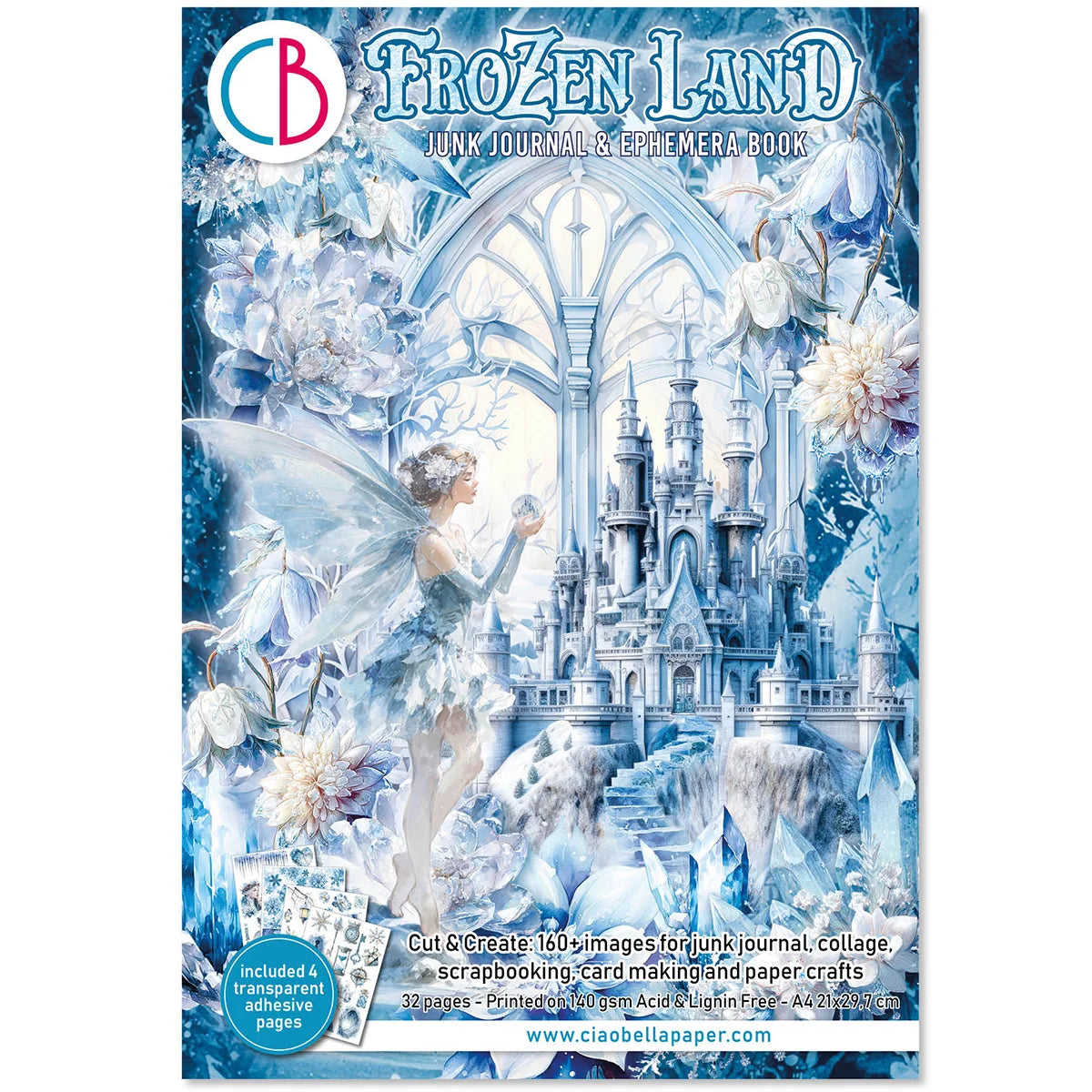 Ephemera Book Frozen Land A4 32/Pkg
