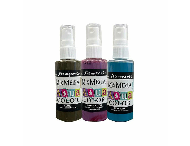 Stamperia Aquacolour 3/Pkg - Master of Magic Stamperia Intl