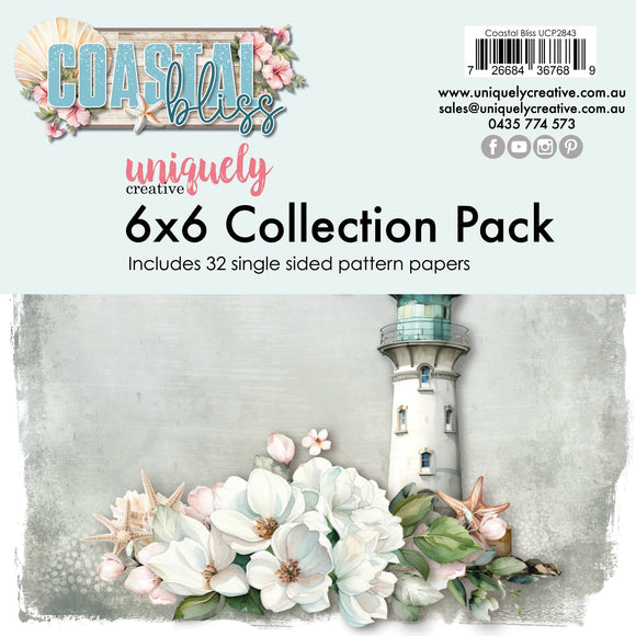 Coastal Bliss 6 x 6 Collection Pack