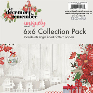 A December to Remember 6 x 6 Collection Pack