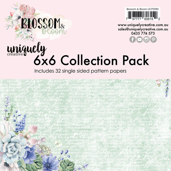 Blossom & Bloom 6 x 6 Collection Pack